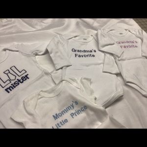 Customized Onesies for Christenings